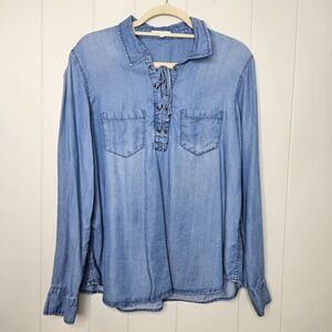 Maurices Pullover Top Large Lightweight Soft Material